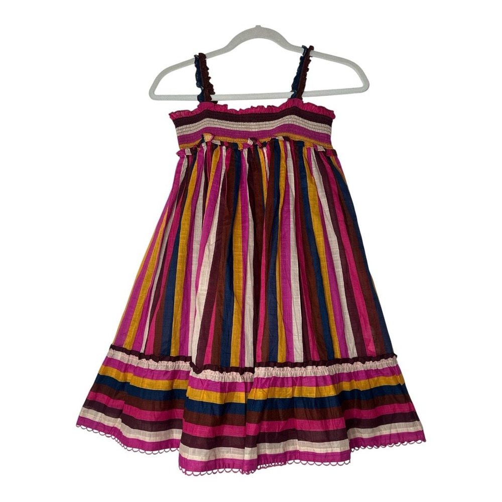 ZIMMERMANN Kids Girls Dress Size 10 Sleeveless Ruffle Luxury Coquette
